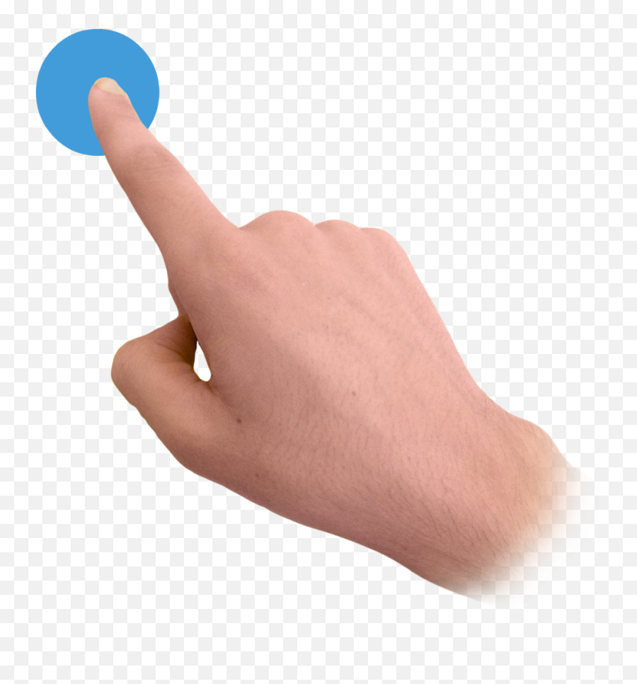 Touch Finger Image - Index Finger Touch Png Full Size Png Finger Touch Screen Png Emoji,Pointing Finger Emoji Png
