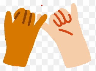 Pink Promise Iswear Gif - Cartoon Emoji