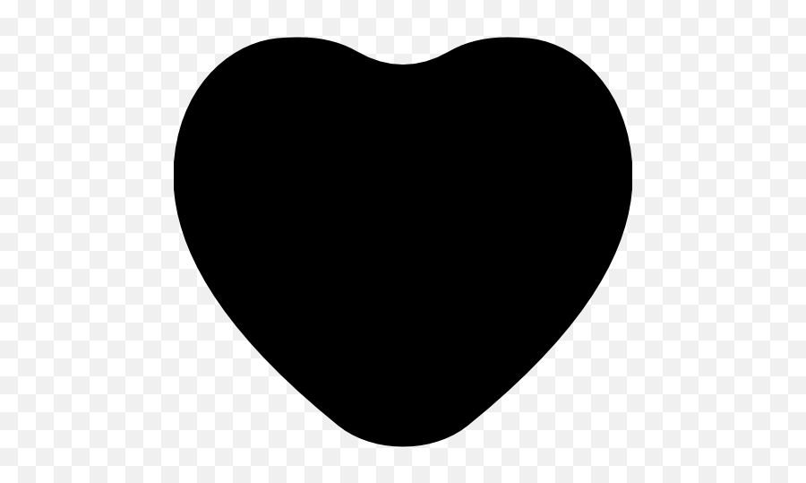 Cute Lovely Romantic Romance Silhouette Shapes Hearts Icon - Coração Png Preto Emoji,Bleach Emoticons