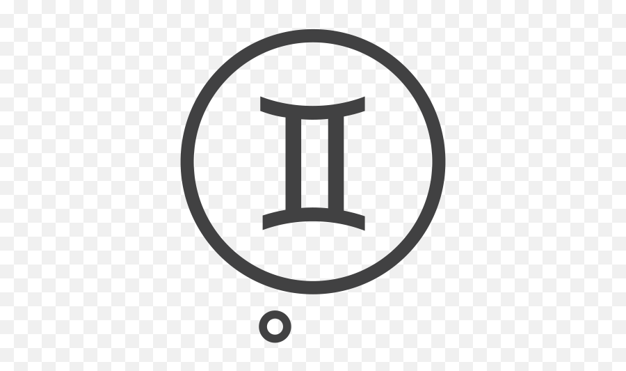 Transparent Background Gemini Symbol - Gemini Transparent Emoji,Gemini Symbol Emoji