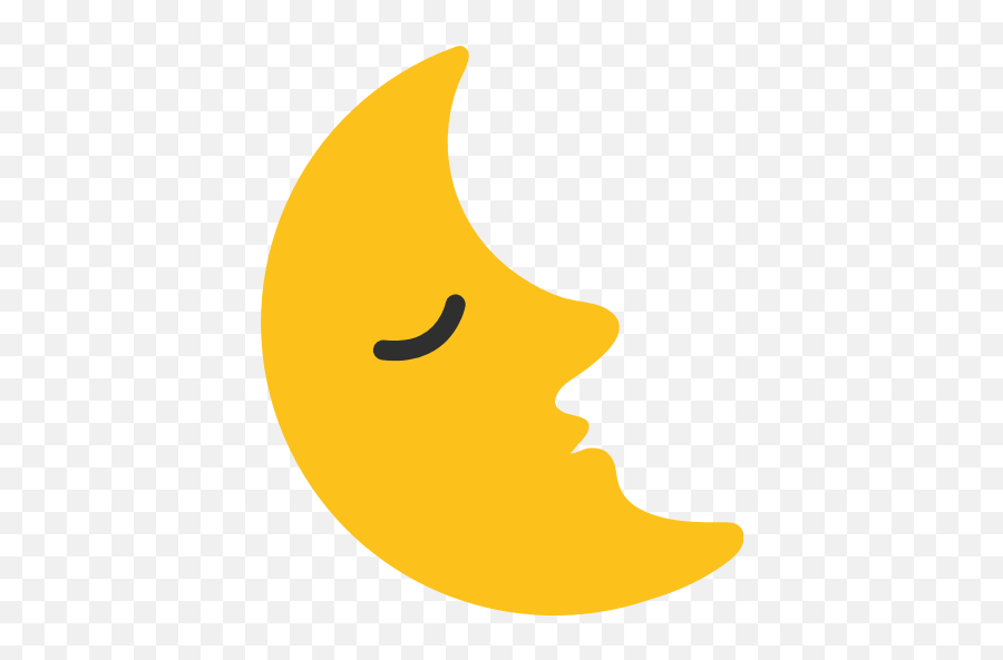 You Seached For Moons Emoji - Last Quarter Moon With Face Emoji,Crescent Moon Emoji