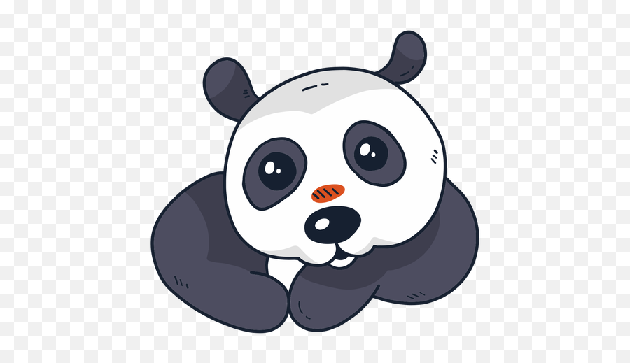 Cute Panda Icon At Getdrawings - Super Cute Cartoon Cute Animal Pictures Animated Emoji,Panda Emoticon
