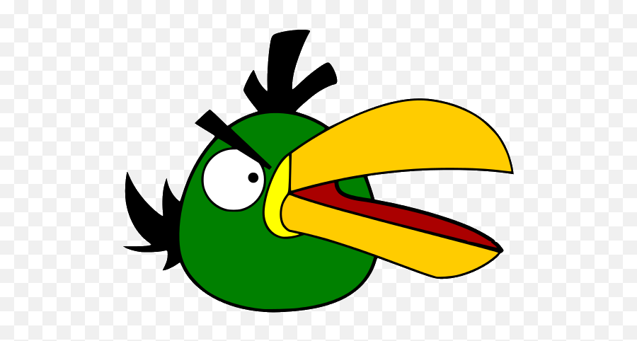Characters Of The Game Angry Birds - Green Angry Birds Characters Emoji,Flipping Bird Emoji