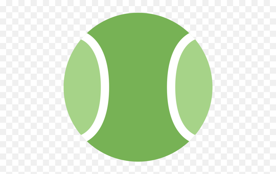 Tennis Emoji Icon Of Flat Style - Emoji,Cricket Emoji Android