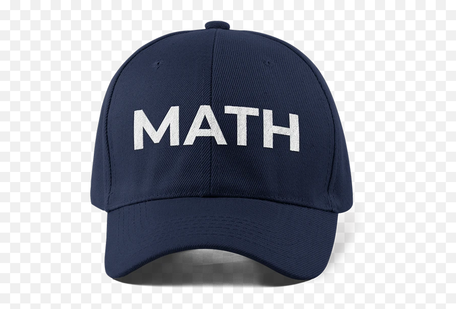Official Math Hat - Make America Think Harder Hat Emoji,Math Emoji