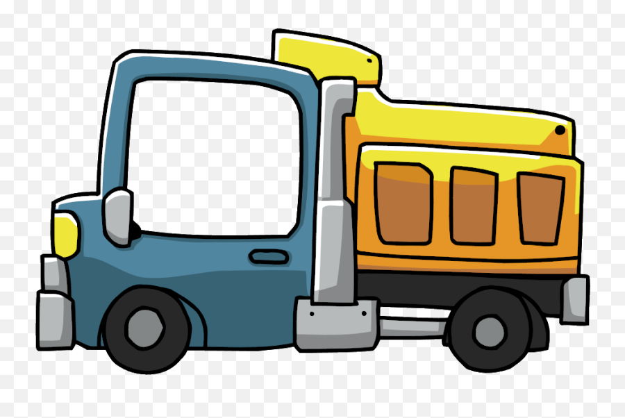 Dump Truck - Truck Png Cartoon Emoji,Garbage Truck Emoji