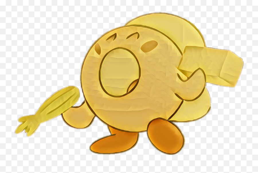 Gold - Cartoon Emoji,Zoom Emoji