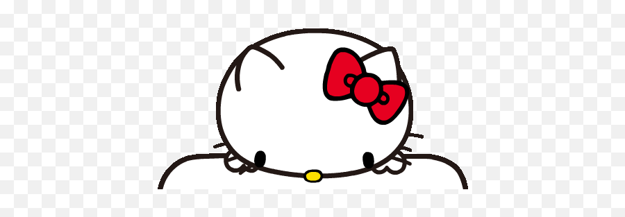 Hello Kitty Pouncing Pop - Hello Kitty Gif Sticker Emoji,Hello Kitty Emoji For Android