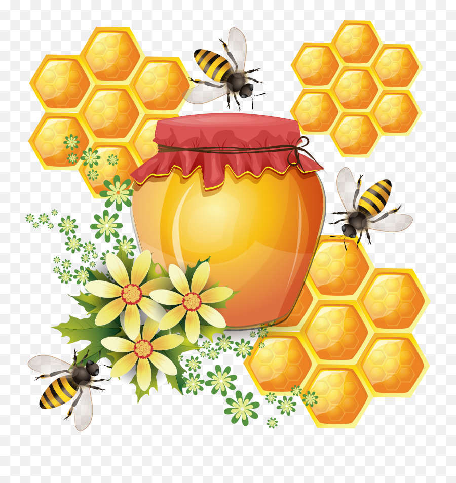 Honey Png - Honey Bee And Flowers Png Emoji,Lies Down Emoji
