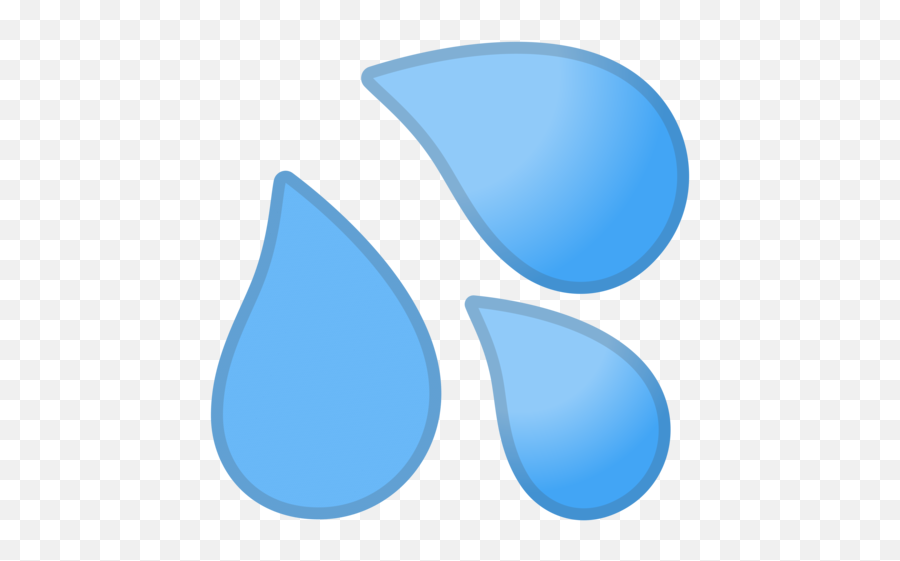 Sweat Droplets Emoji - Sweat Png Transparent,Oreo Emoji