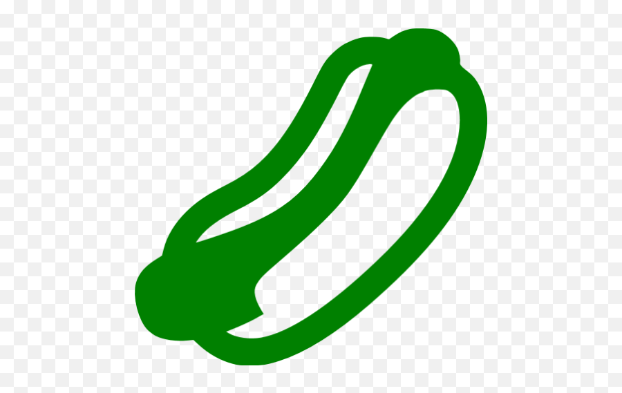 Green Hot Dog Icon - Green Hot Dog Clipart Emoji,Hot Dog Emoticon