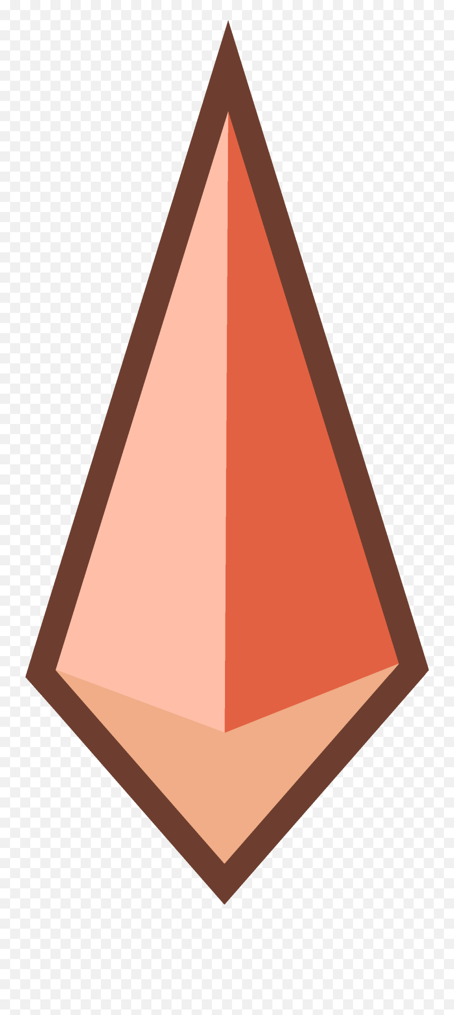 Cone Clipart Triangle Nose - Crystal Gem Amethyst Steven Universe Jasper Emoji,Nose Arrow Arrow Arrow Emoji