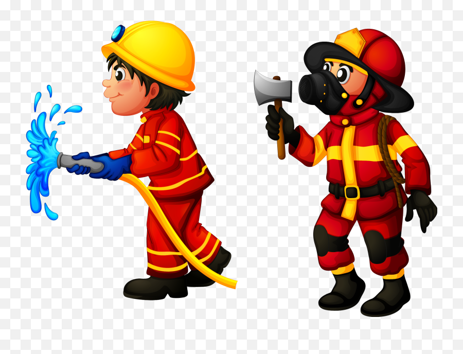 Transparent Firefighter Clipart - Fireman Clipart Emoji,Firefighter Emoji