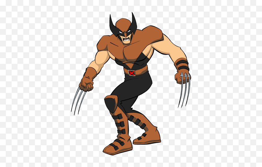 Wolverine Clip Art - Clip Art Library Wolverine X Men Evolution Quotes Emoji,Wolverine Emoji