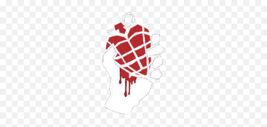 Green Day Greenday Heart Grenade - Green Day American Idiot Logo Png Emoji,Grenade Emoji
