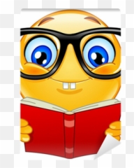Nerd Emoticon Wall Mural Pixers - Smart Emoji