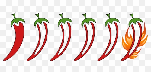 Jalapeno Clipart Chili Garlic - Chilli And Png Red Green Chiily Emoji