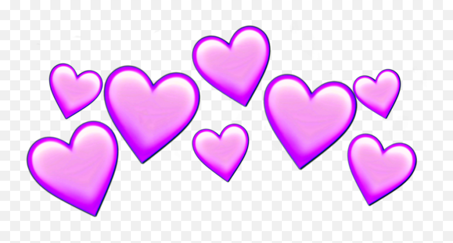 Herat Crown Overlays Heartcrown - Iphone Emoji Heart Crown,Herat Emoji