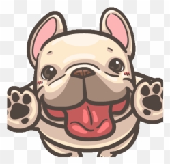 French Bulldog Pigu - Anime Kawaii French Bulldog Emoji,French Bulldog Emoji