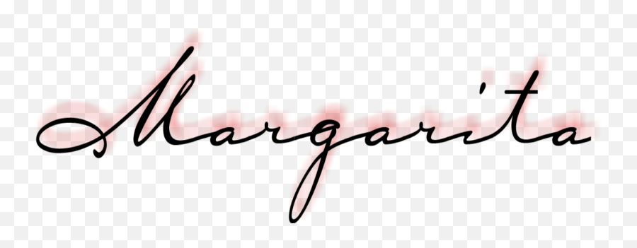 Margarita Calligraphy Text Name Wordart - Home Staging Emoji,What Is Margarita In Emoji