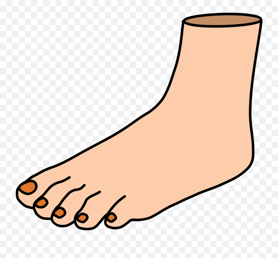 Left Leg Image Clipart - Feet Clipart Png Emoji,Break A Leg Emoji