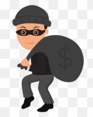 Thief Vector - Burglar Clipart Transparent Emoji,Theif Emoji
