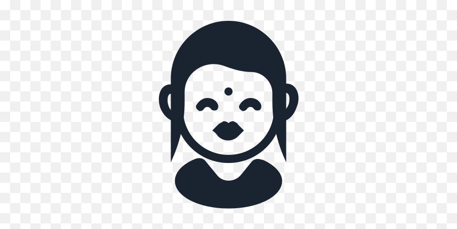 People Female Indian Free Icon Of People - Illustration Emoji,Indian Emoticons