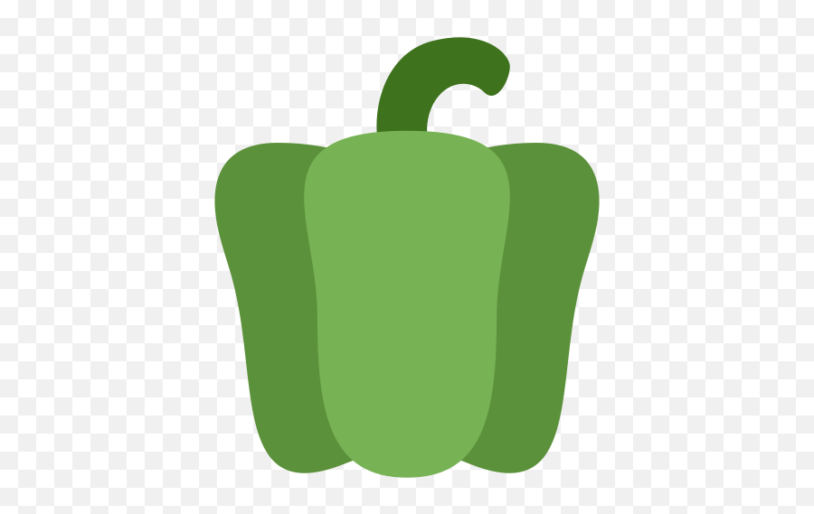 Bell Pepper Emoji - Pimentao Emoji,Chile Emoji
