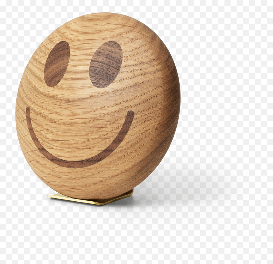 Smiley Oak And Walnut The Original Friend Carl Hansen U0026 Søn - Happy Emoji,Egg Emoji