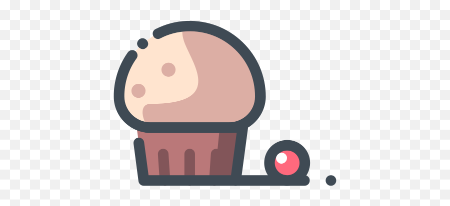 Cupcake Icon - Free Download Png And Vector Baking Cup Emoji,Muffin Emoji