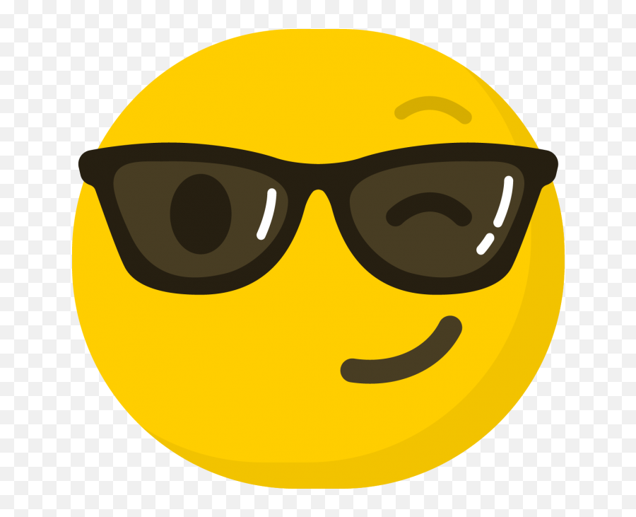 Glasses Emoji Png - Emoji High Resolution,Smiley Emoji Png