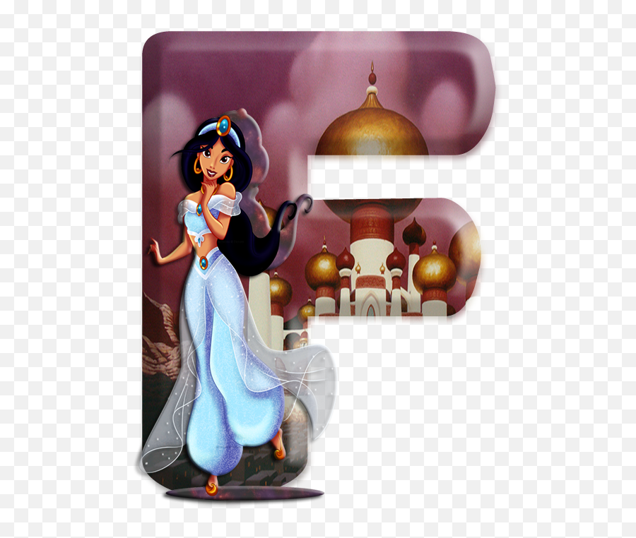 Buchstabe - Alfabeto Da Princesa Jasmine Emoji,Kneeling Emoji