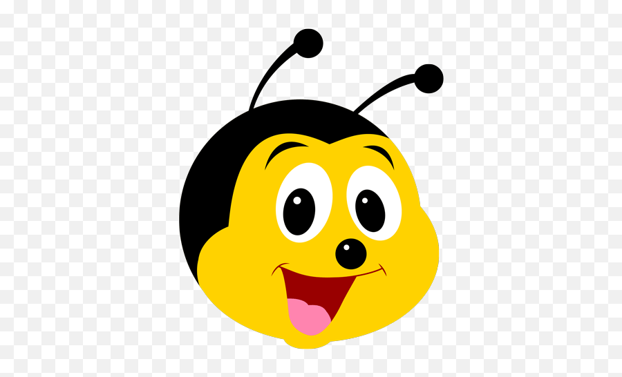 Drawing Bee - Drawing Emoji,Bee Emoticon