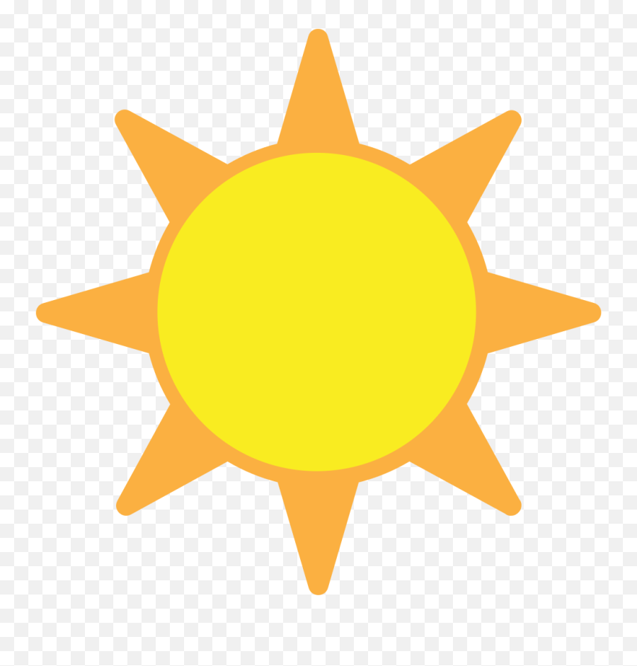 Emojione1 2600 - Fake Pictures Of The Sun Emoji,Sun Emoji