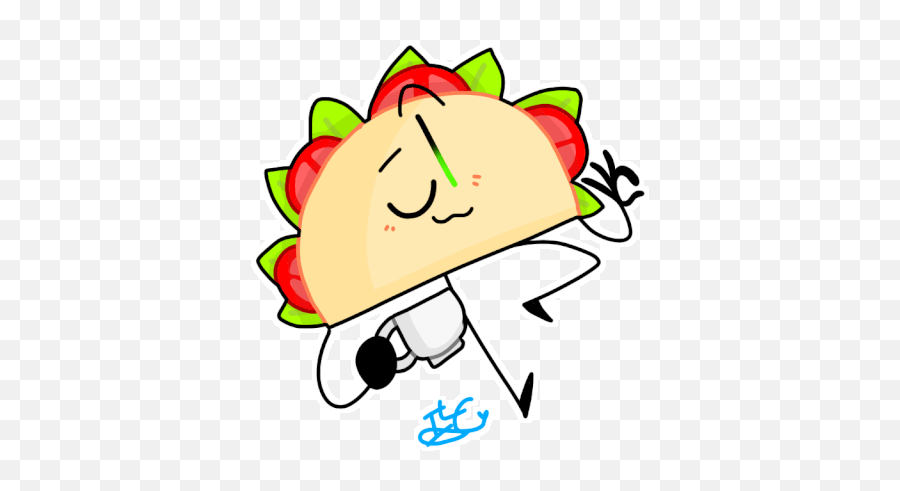 Taco Hit It With The - Clip Art Emoji,Ok_hand Emoji