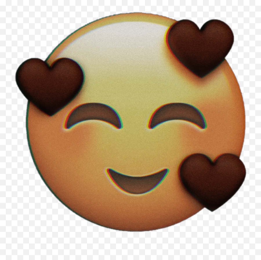 Emoji Heart Fakelove Love Emoticon Emotions - Gambar Emoji Fake Smile,Fake Smile Emoji