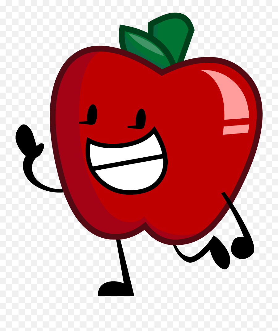 Apple - Inanimate Insanity Characters Apple Emoji,Marshmello Emoticon
