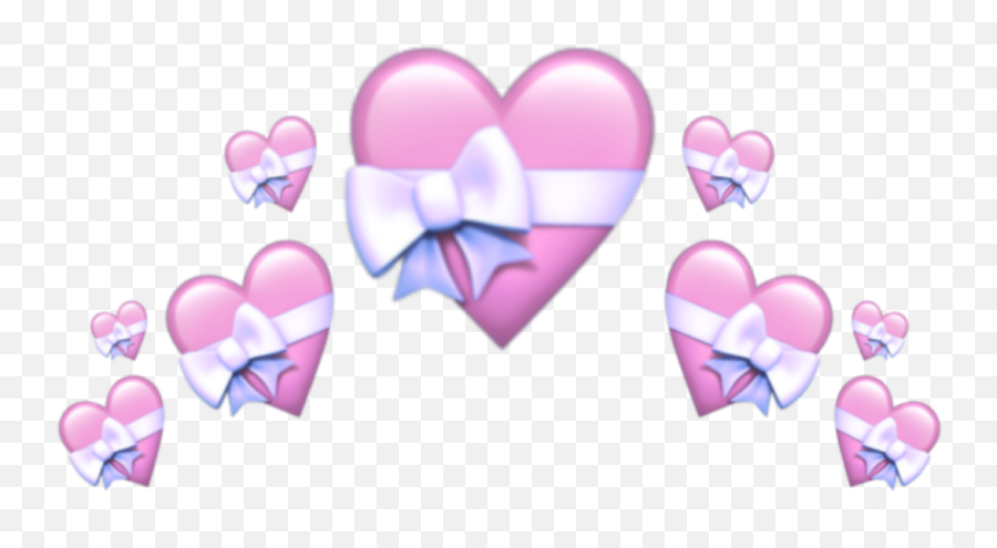 Angel 666 Corazon Corazones Corona - Pink Heart Emoji Png,666 Emoji