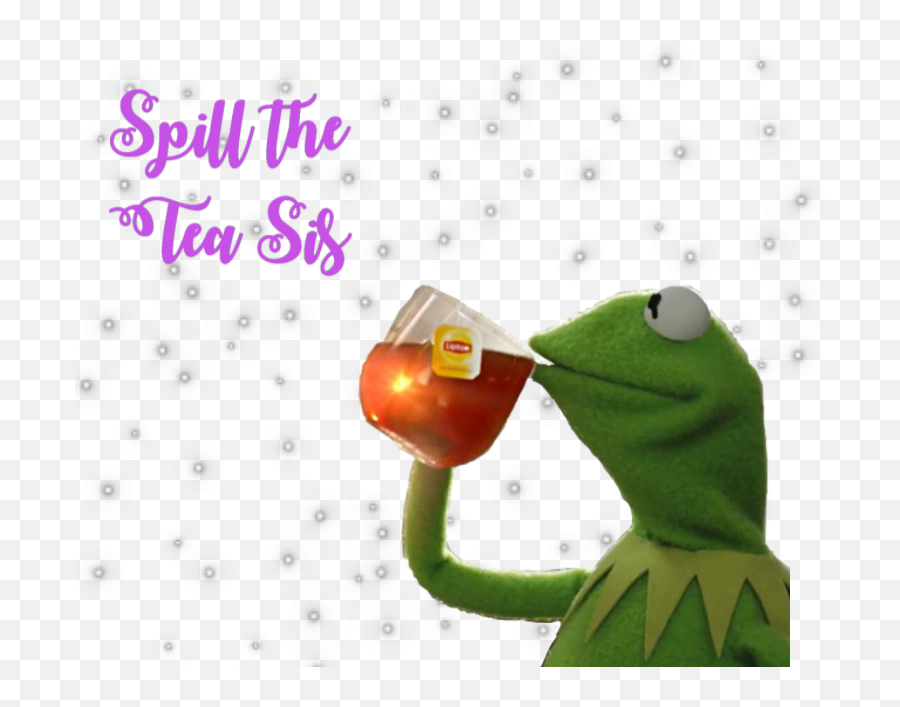Kermit Spill The Tea Kermitthefrog Tea - Spill The Tea Kermit Emoji,Kermit Tea Emoji