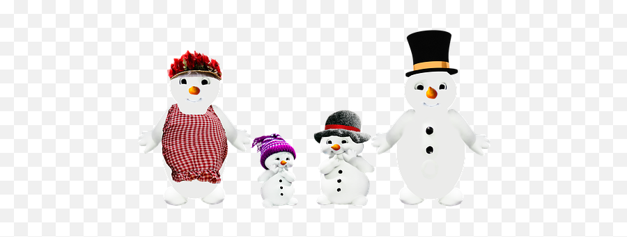 Free Laugh Smiley Illustrations - Snowmen Family Transparent Clipart Emoji,Snowman Emoticons