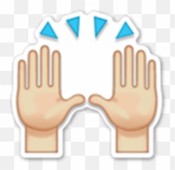 Hand Emoji - Raising Hands Transparent