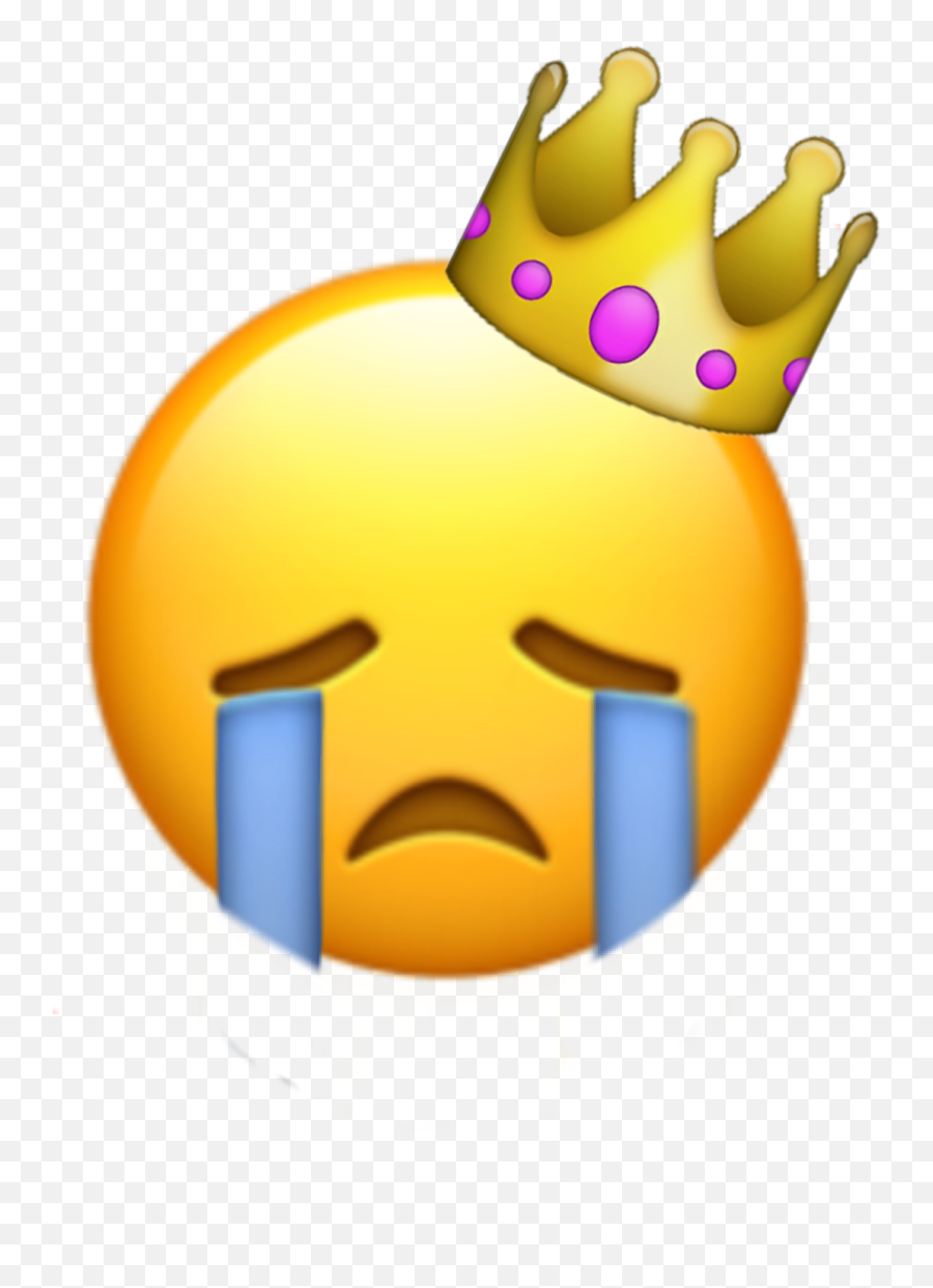 Sad Queen Princess Emoji Iphone - Cartoon,Princess Emoticon