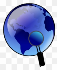 Search Os Icon Vector Drawing - Blue Planet Earth Logo Emoji