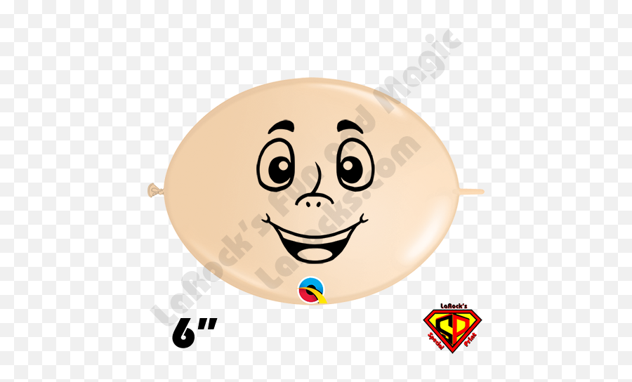 Quick Link Jack Face Blush Balloons - Cute Balloon Faces Emoji,Blush Face Emoticon