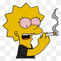 Simpson Thesimpsons Simpsons Simpsonwave Lisa Lisasimps - From High Emoji