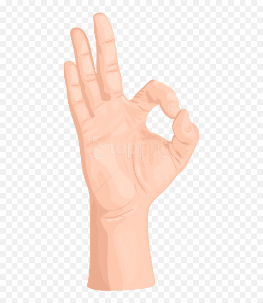 Download Ok Hand Gesture Clipart Png Photo - Transparent Ok Hand Png Emoji,Okay Hand Emoji