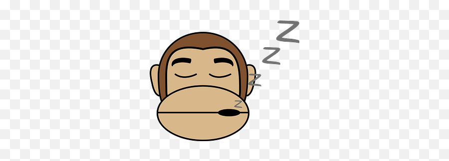 Indifferent Monkey Emoji Clipart Free Download Creazilla - Sleepy Monkey Emoji,Indifferent Emoji