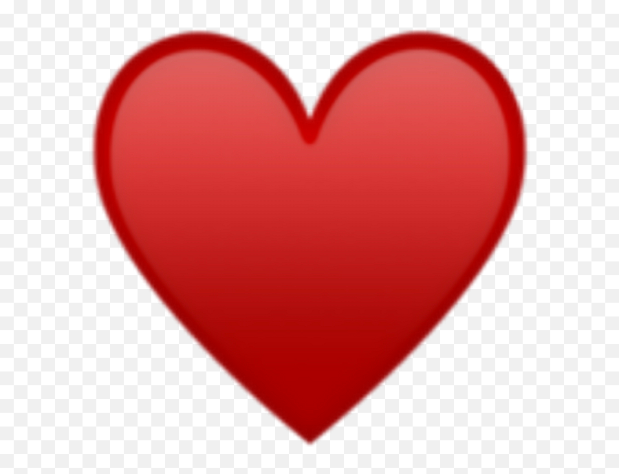 Download Red Heart Emoji Png Png Image - Love Heart Emoji,Heart Emoji On Facebook