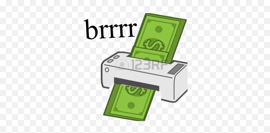 Money Printer Go Brrr Emoji,Desk Emoji