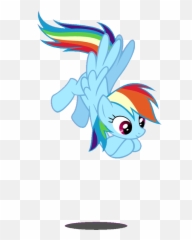 Flying Broom Stickers For Android Ios - Rainbow Dash Animation Emoji